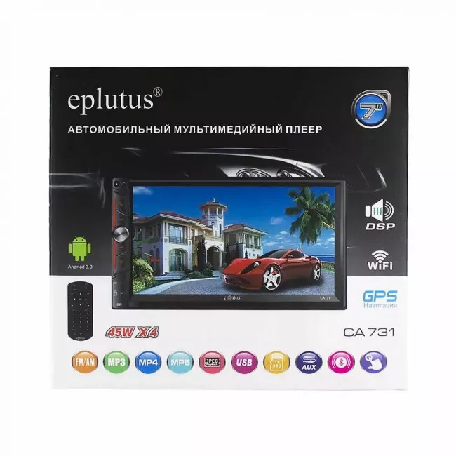Автомагнитола Eplutus CA731 Android 9