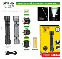 Светодиодный ручной фонарик H-3381-PM60-TG