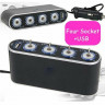 Разветвитель прикуривателя в авто 12 и 24В USB зарядка