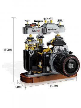 Конструктор 3Д для взрослых техник ретро Фотоаппарат