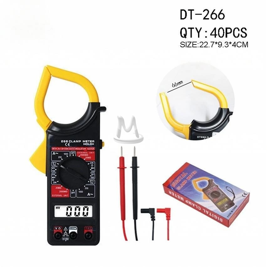 Токоизмерительные клещи, цифровой мультиметр DT-266