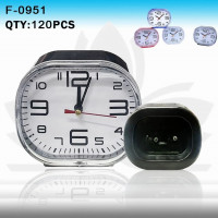 Настольные часы с будильником F-0951