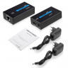Удлинитель перереходник HDMI по витой паре видеосигнала 60м с RJ-45 cat5e cat6