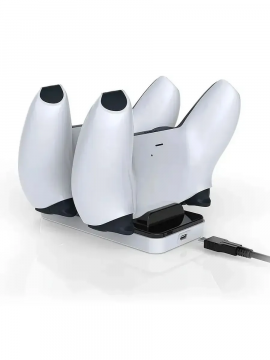 Док станция зарядка для геймпадов PS5 DualSense