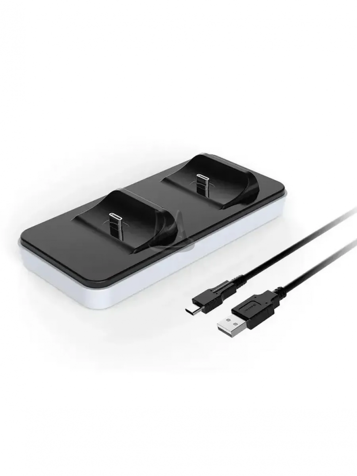 Док станция зарядка для геймпадов PS5 DualSense