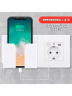 Розетка встраиваемая с USB Type-c и заземлением 