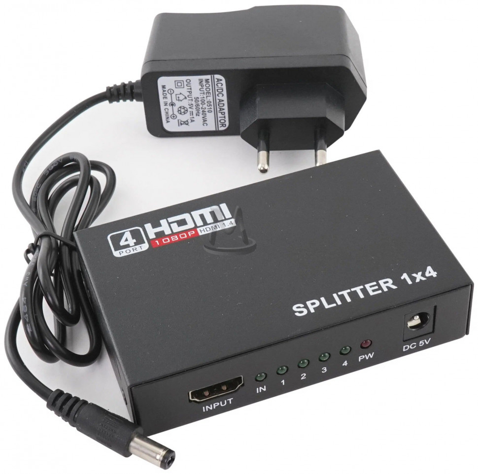 Разветвитель HDMI Splitter 1x4