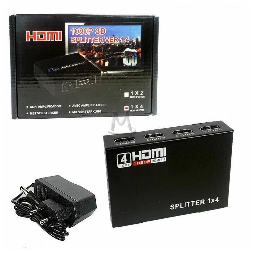 Разветвитель HDMI Splitter 1x4