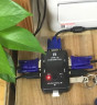 Переключатель переходник адаптер конвертер коммутатор KVM VGA USB 2 порта