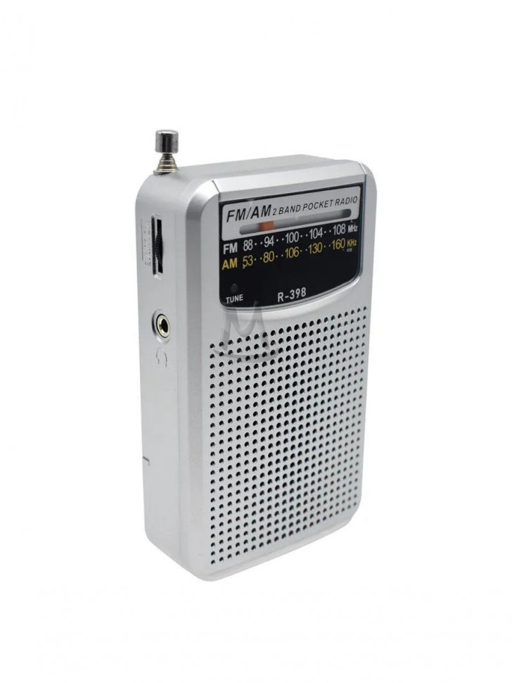 Радиоприемник 3Вт, портативный радио приемник MP3-плеер FM AM AUX