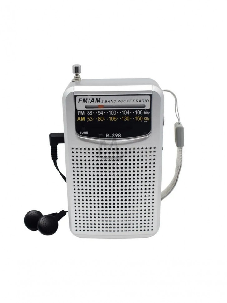 Радиоприемник 3Вт, портативный радио приемник MP3-плеер FM AM AUX