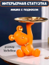 Декоративная статуэтка для интерьера и декора дома Мишка