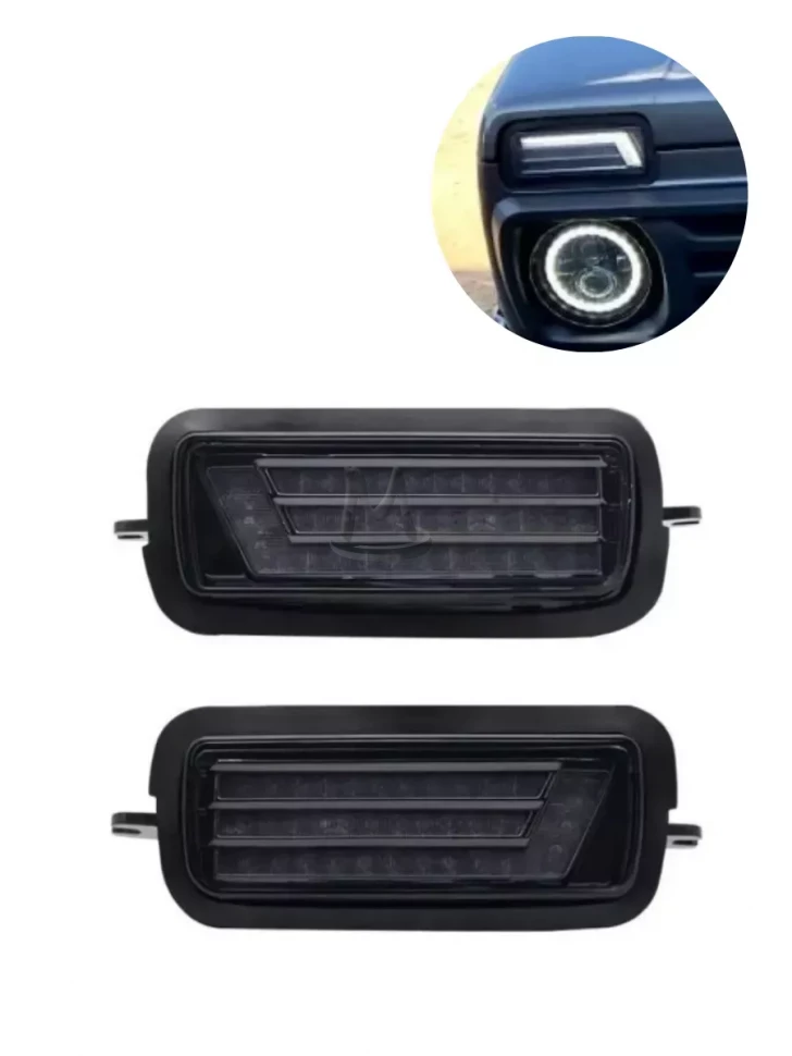 Противотуманные фары надфарники НИВА 4х4 2pcs L524