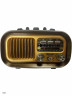 Ретро радиоприемник Bluetooth FM USB MP3 TF SD, MyLatso портативный радио плеер с работой от аккумулятора, батарейки или сети