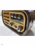 Ретро радиоприемник Bluetooth FM USB MP3 TF SD, MyLatso портативный радио плеер с работой от аккумулятора, батарейки или сети