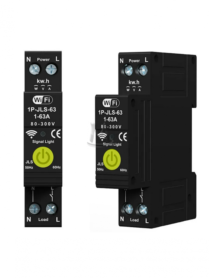 Умное реле напряжения WiFi 1-63А TUYA Smart Life