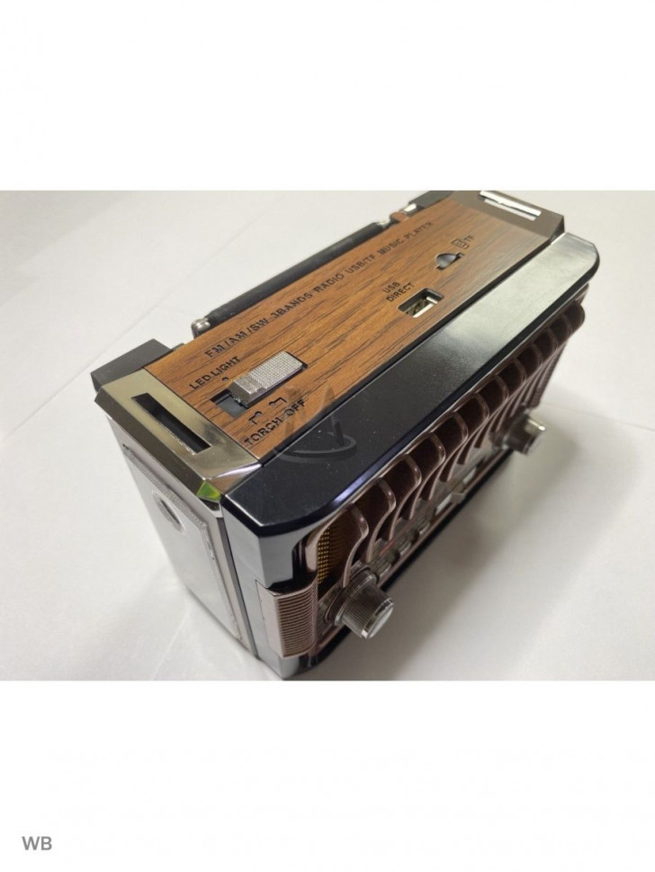 Ретро радиоприемник Bluetooth FM USB MP3 TF SD, MyLatso портативный радио плеер с работой от аккумулятора, батарейки или сети