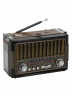 Ретро радиоприемник Bluetooth FM USB MP3 TF SD, MyLatso портативный радио плеер с работой от аккумулятора, батарейки или сети
