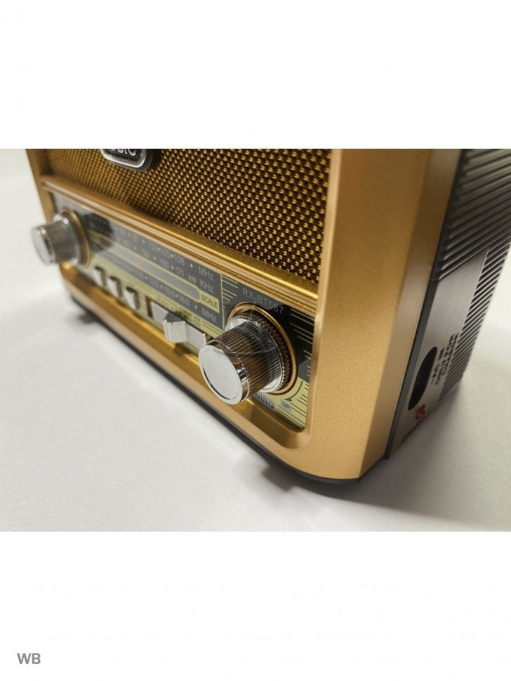 Ретро радиоприемник Bluetooth FM USB MP3 TF SD, MyLatso портативный радио плеер с работой от аккумулятора, батарейки или сети