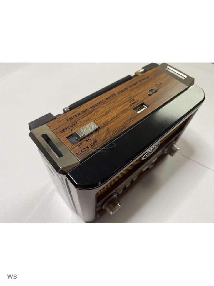 Ретро радиоприемник Bluetooth FM USB MP3 TF SD, MyLatso портативный радио плеер с работой от аккумулятора, батарейки или сети