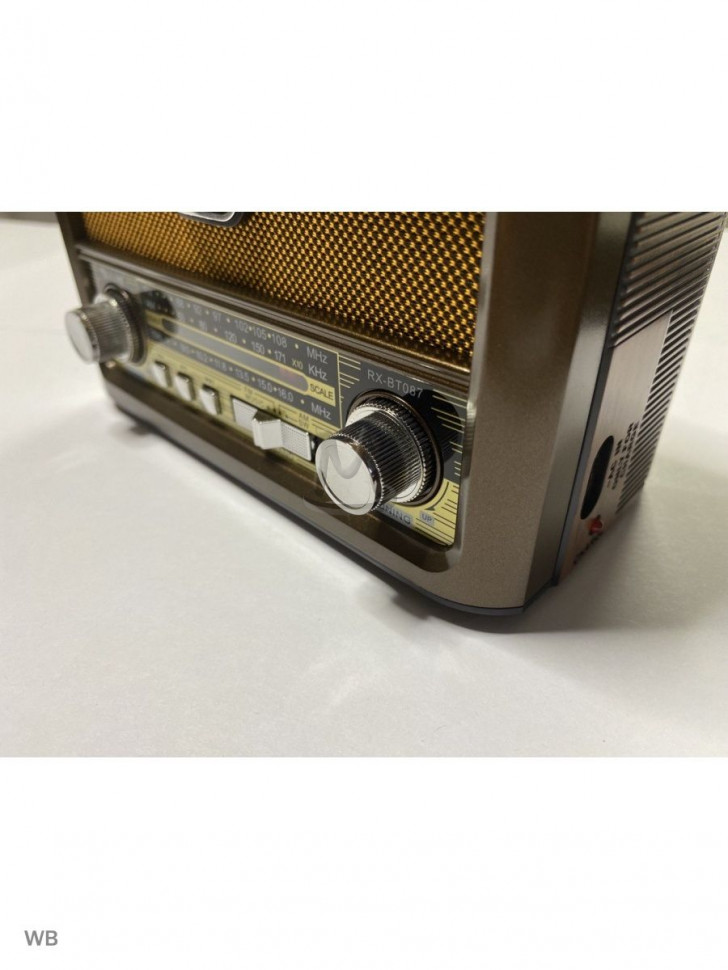 Ретро радиоприемник Bluetooth FM USB MP3 TF SD, MyLatso портативный радио плеер с работой от аккумулятора, батарейки или сети
