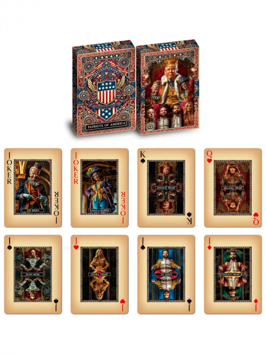 Игральные карты 54 штуки