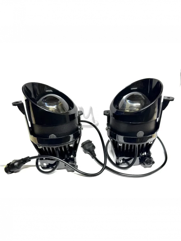 Светодиодные противотуманные фары 2-х режим BI LED GRANTA 35W-45W L541