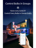Умная светодиодная лампочка E27 RGB + CCT WiFi Smart Led Bulb 10W Tuya / Лед многоцветная Е27, теплая, холодная лампа с Алисой, Siri, Alexa, Google