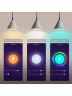Умная светодиодная лампочка E27 RGB + CCT WiFi Smart Led Bulb 10W Tuya / Лед многоцветная Е27, теплая, холодная лампа с Алисой, Siri, Alexa, Google