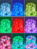 Светодиодная лента rgb гирлянда многоцветная подсветка 10 м