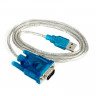 Переходник USB COM RS232 папа, кабель адаптер ЮЗБ 2.0 DB9 DB25 RS-232