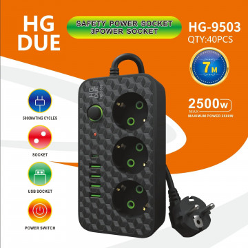 Cетевой фильтр HG-9503