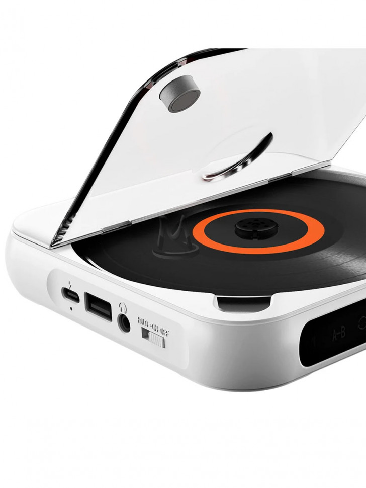 CD MP3 плеер для дисков музыки с bluetooth и наушниками