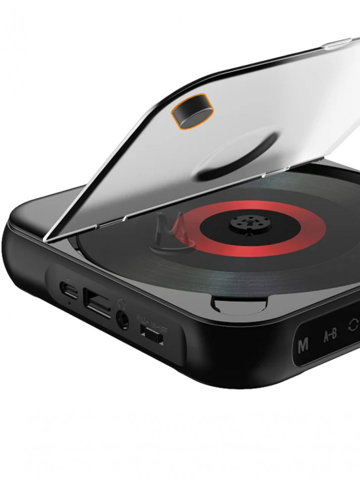 CD MP3 плеер для дисков музыки с bluetooth и наушниками